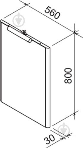 Зеркало Ravak M 560 береза/белый X000000240 - фото 4 Зеркало Ravak M 560 береза/белый X000000240 - фото 4