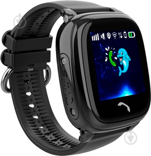 Смарт-часы GoGPSme K25 black (K25BK) - фото 1