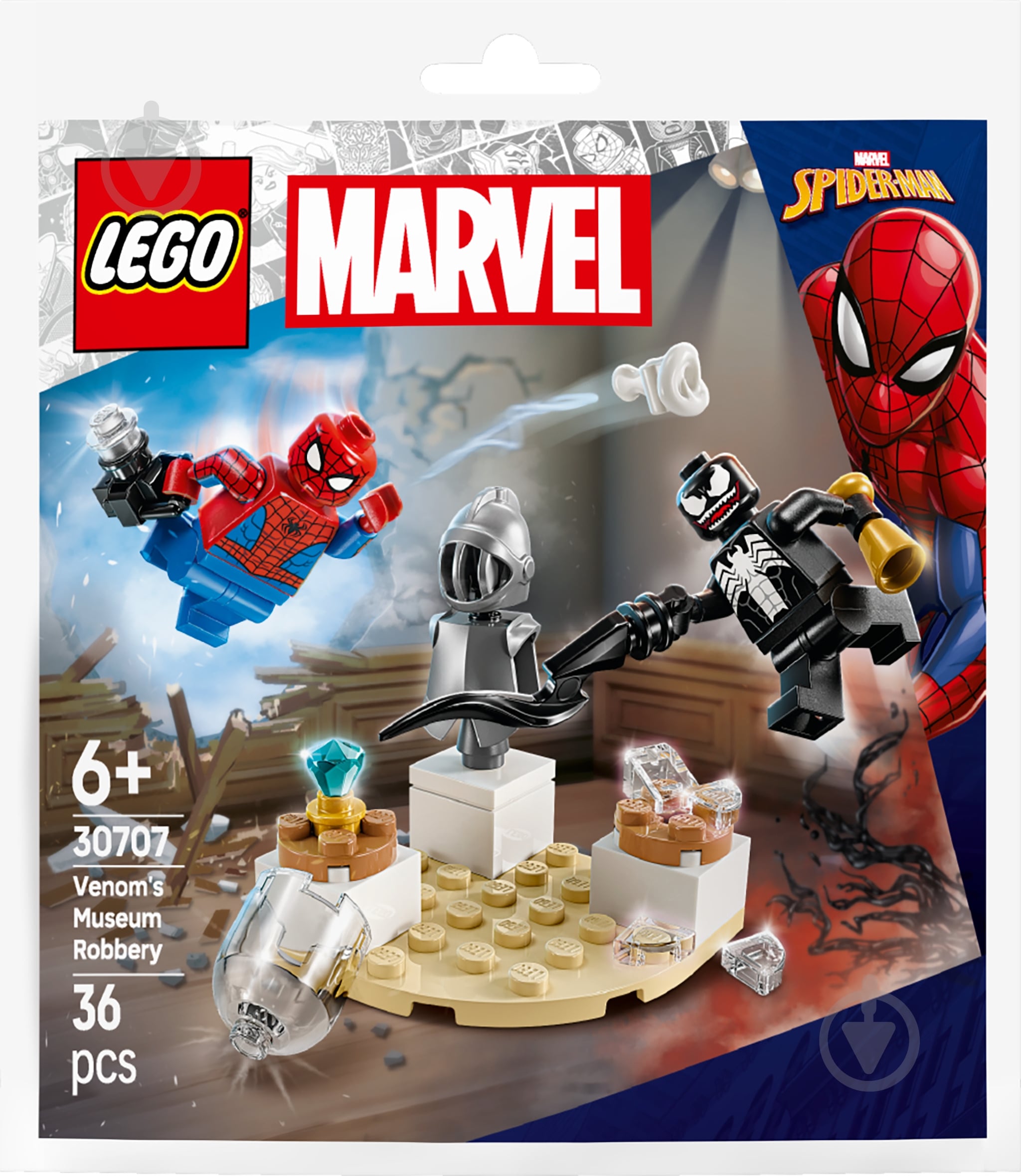みけページ　37番 ᐉ Конструктор LEGO Super Heroes Marvel Ограбление музея Веномом