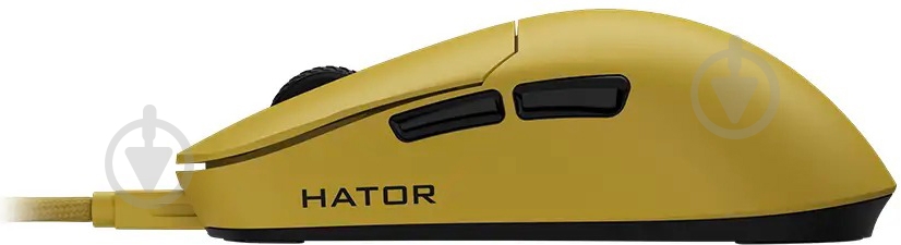 Мышь Hator Quasar Essential yellow (HTM-402) - фото 4