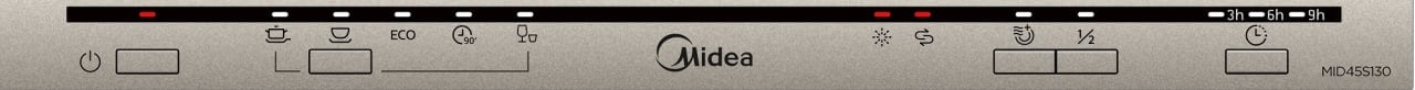 Вбудовувана посудомийна машина Midea MID45S130-C - фото 4