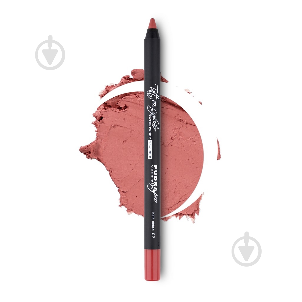 Олівець для губ Pudra Cosmetics 07 Rose Cream 1,2 г - фото 1