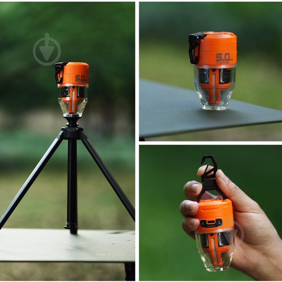 Насос Flextail фонарь кемпинговый Max Pump 3, оранжевый - фото 9 Насос Flextail фонарь кемпинговый Max Pump 3, оранжевый - фото 9