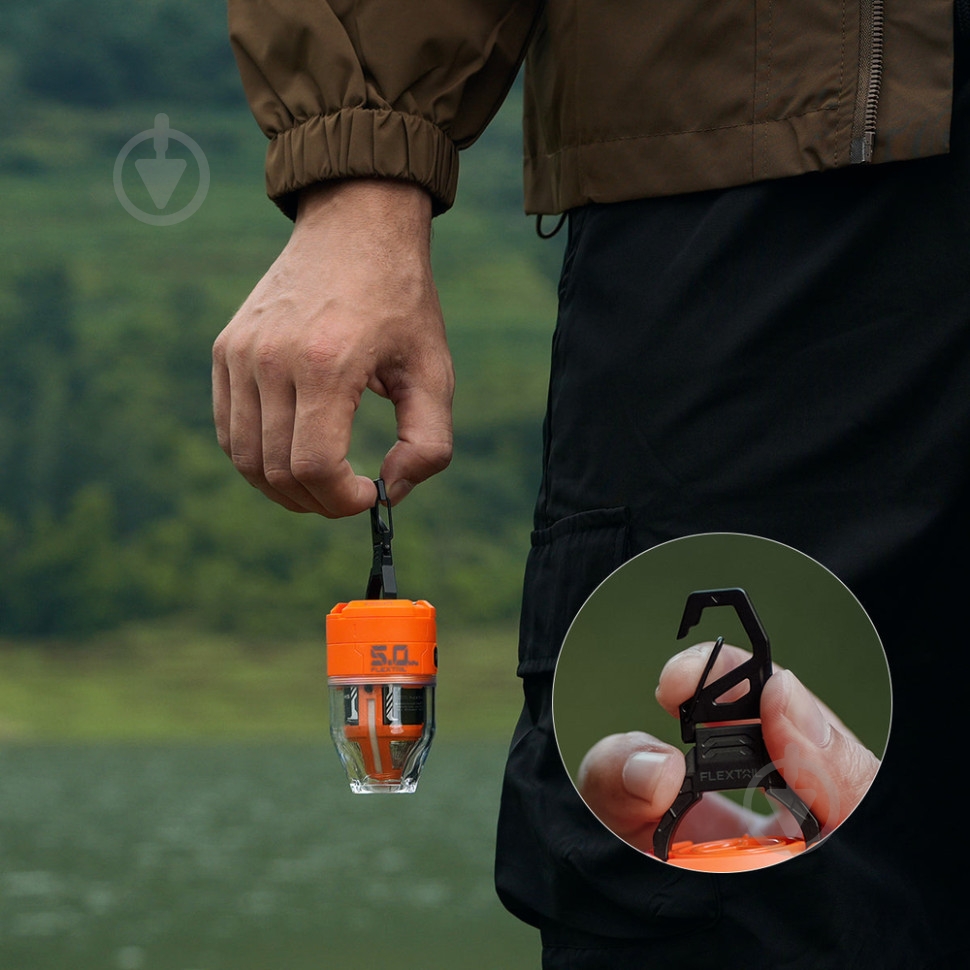 Насос Flextail фонарь кемпинговый Max Pump 3, оранжевый - фото 4 Насос Flextail фонарь кемпинговый Max Pump 3, оранжевый - фото 4