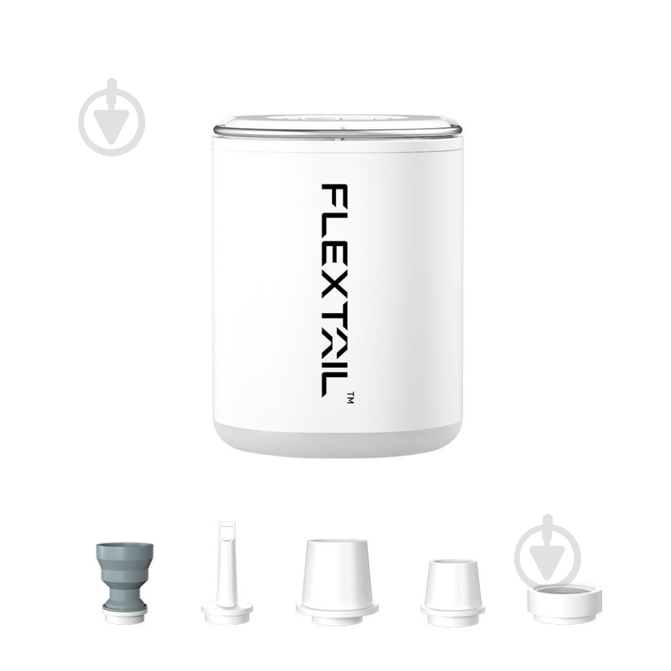 Насос портативний Flextail ліхтар кемпінговий Tiny Pump 2X, білий - фото 1 Насос портативний Flextail ліхтар кемпінговий Tiny Pump 2X, білий - фото 1