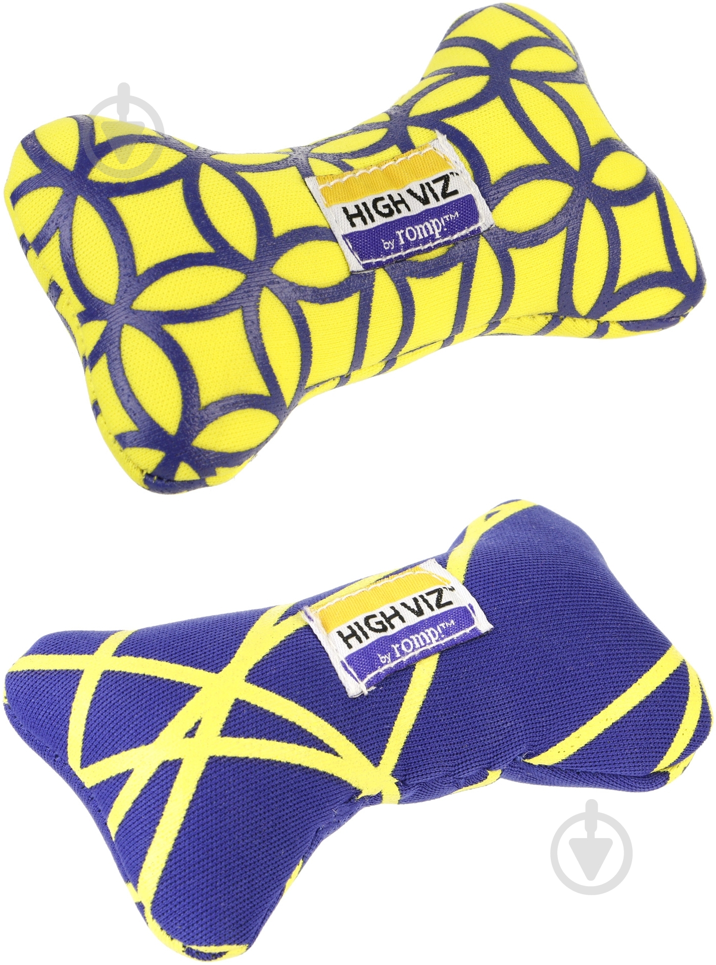 Іграшка для собак Camon Кістка High Viz 12 см 2 шт. - фото 1