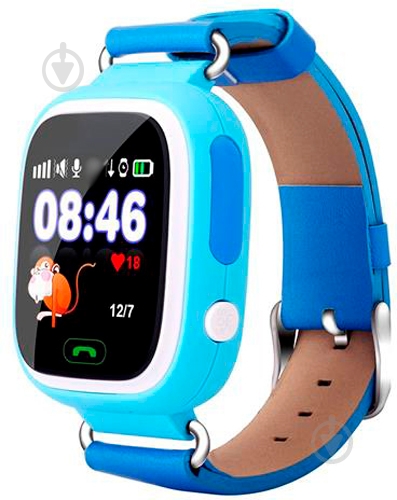 Смарт-часы GoGPSme К04 blue (K04BL) - фото 1 Смарт-часы GoGPSme К04 blue (K04BL) - фото 1