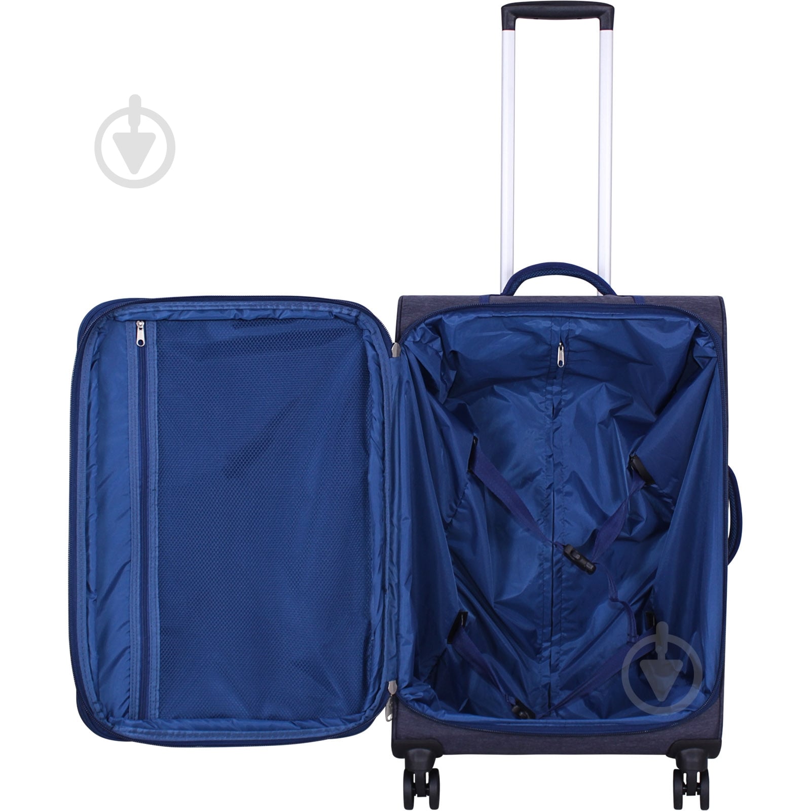Чемодан Bagland М New 70 л джинс 3796924 - фото 6 Чемодан Bagland М New 70 л джинс 3796924 - фото 6
