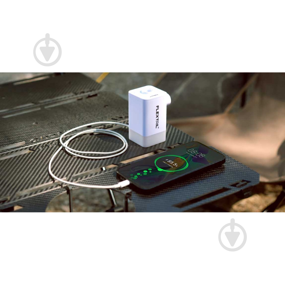 Насос портативный Flextail фонарь-powerbank кемпинговый Max Pump 2 Plus, оранжевый - фото 2 Насос портативный Flextail фонарь-powerbank кемпинговый Max Pump 2 Plus, оранжевый - фото 2