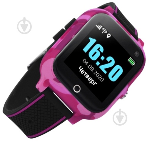 Смарт-часы GoGPSme T01 pink (T01RD) - фото 3