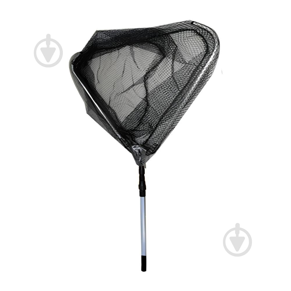 Подсак Gladiator треугольный 3-х секц., длина - 1,4м голова 46х30х75см черный. - фото 1 Подсак Gladiator треугольный 3-х секц., длина - 1,4м голова 46х30х75см черный. - фото 1