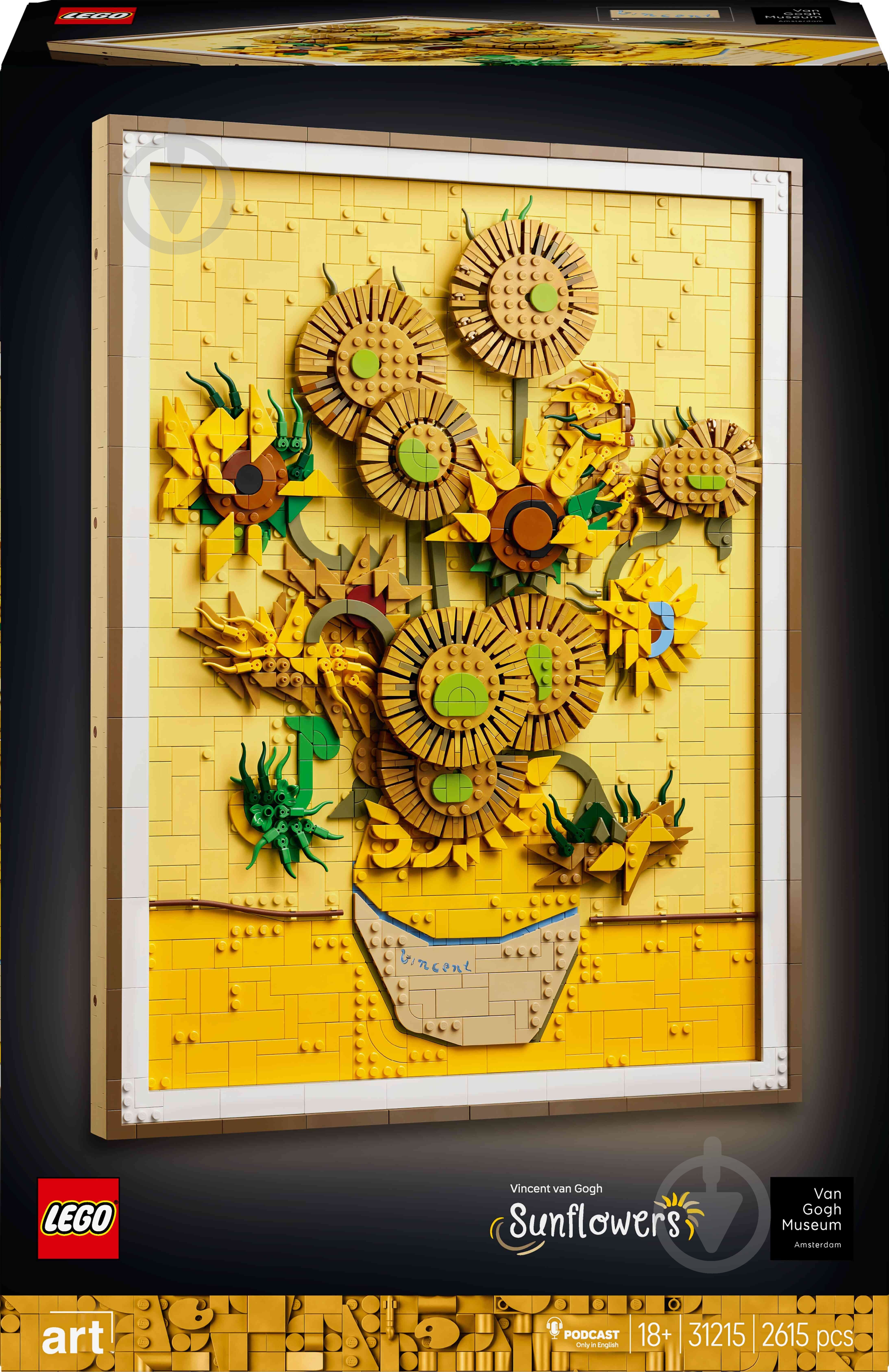 Конструктор LEGO Art Vincent van Gogh – Подсолнечники 31215 - фото 1