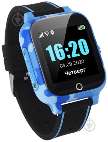 Смарт-часы GoGPSme T01 blue (T01BL) - фото 3