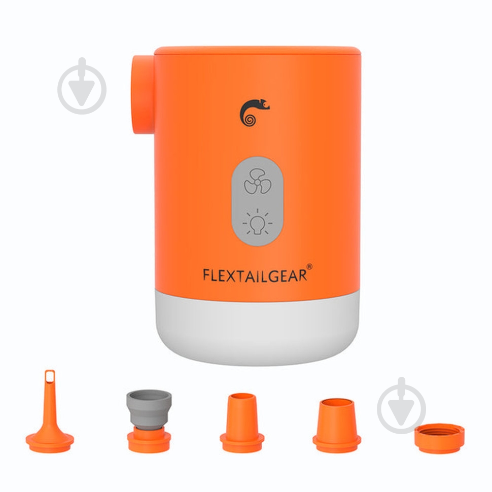 Насос портативний Flextail ліхтар-powerbank кемпінговий Max Pump 2 Pro, помаранчевий - фото 1 Насос портативний Flextail ліхтар-powerbank кемпінговий Max Pump 2 Pro, помаранчевий - фото 1