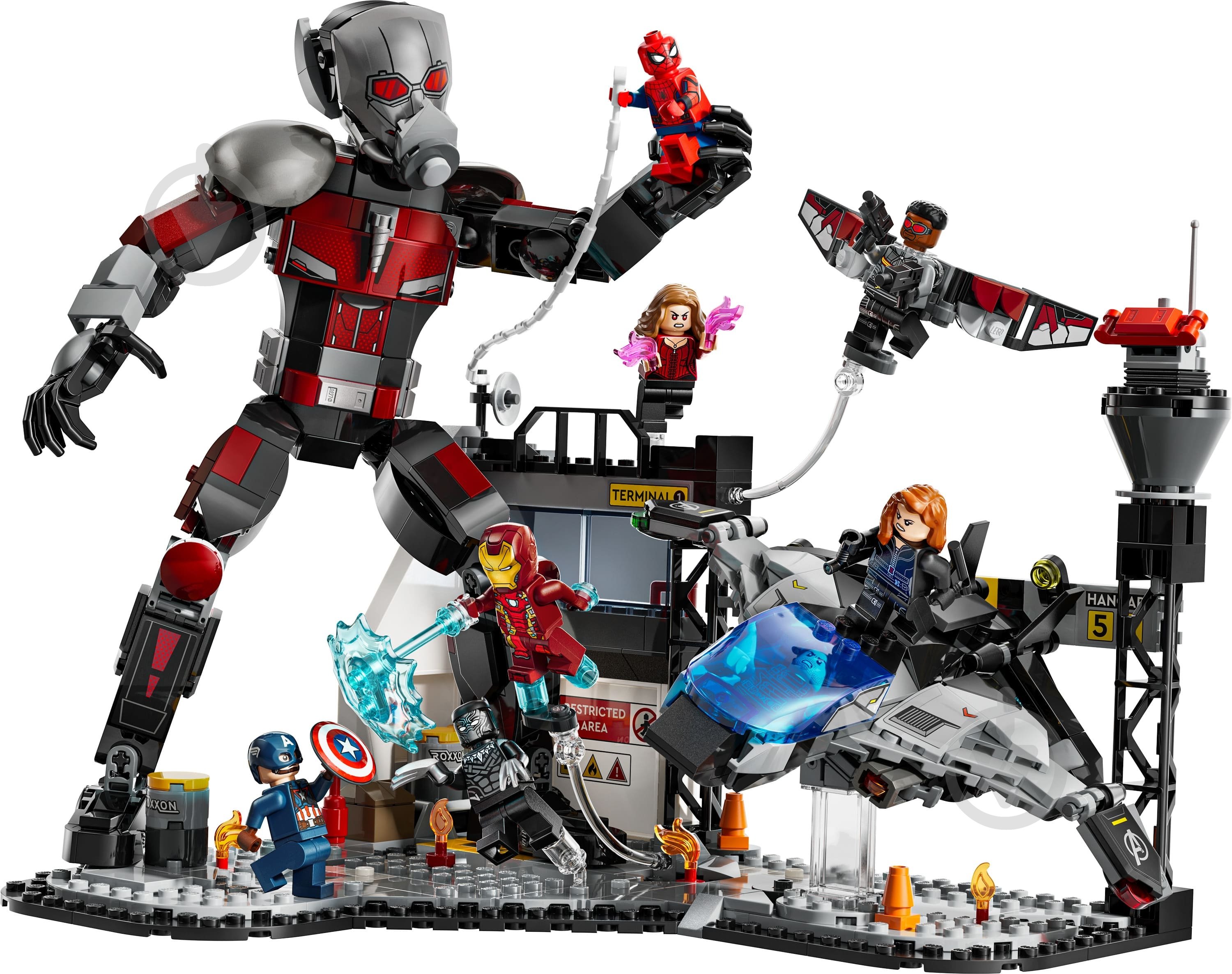 Конструктор LEGO Super Heroes Marvel Перший месник: Протистояння Пригодницька битва 76314 - фото 3 Конструктор LEGO Super Heroes Marvel Перший месник: Протистояння Пригодницька битва 76314 - фото 3