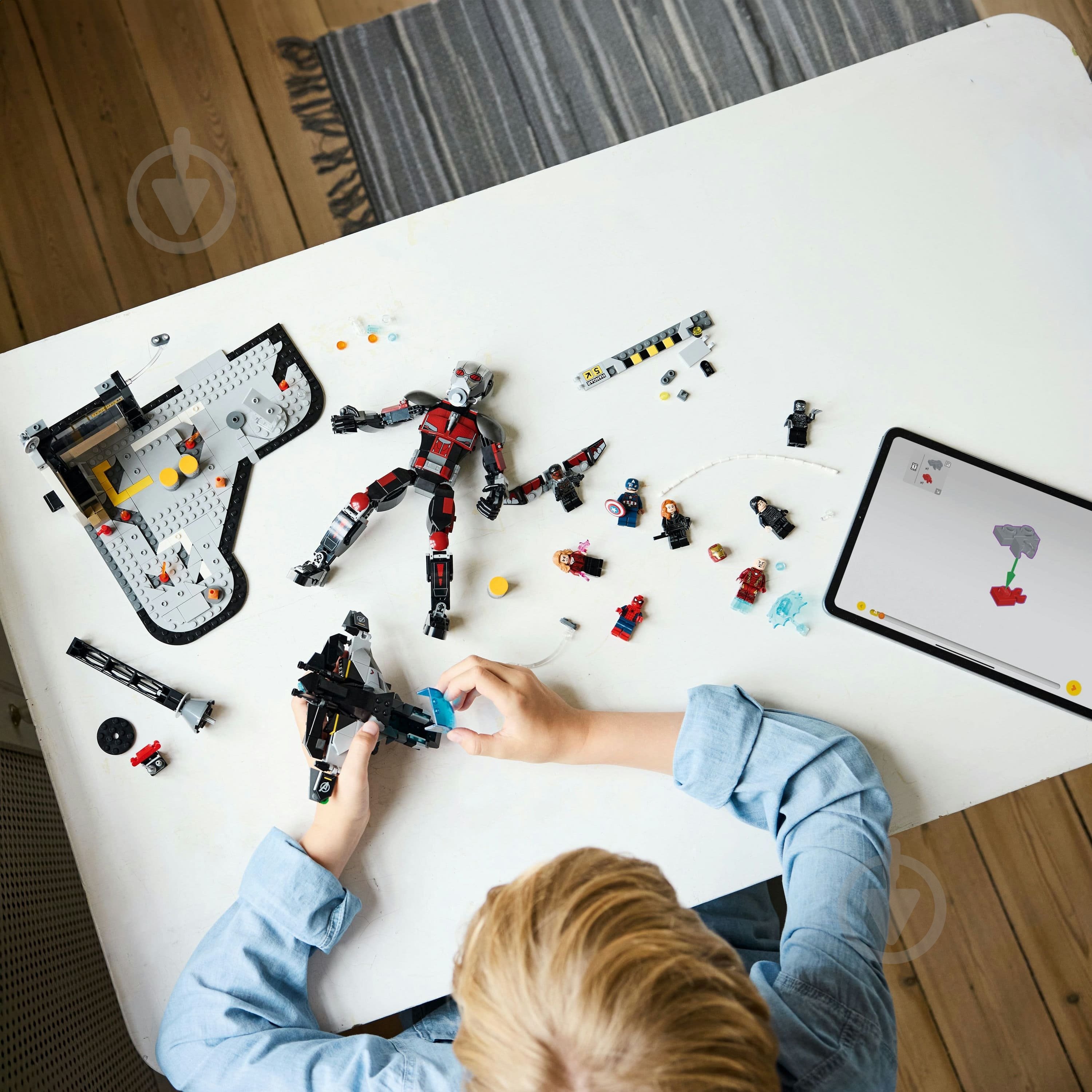 Конструктор LEGO Super Heroes Marvel Перший месник: Протистояння Пригодницька битва 76314 - фото 11 Конструктор LEGO Super Heroes Marvel Перший месник: Протистояння Пригодницька битва 76314 - фото 11