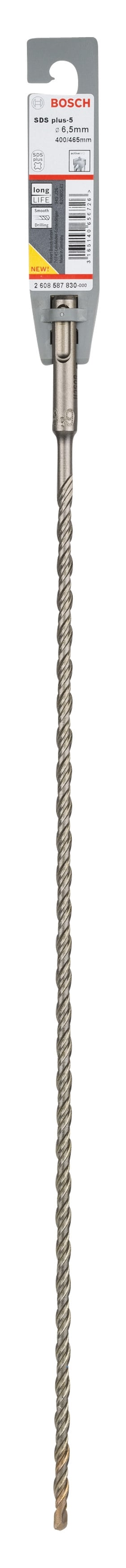 Бур Bosch 5 SDS-plus 6,5x400 мм 465 мм 2608587830 - фото 2