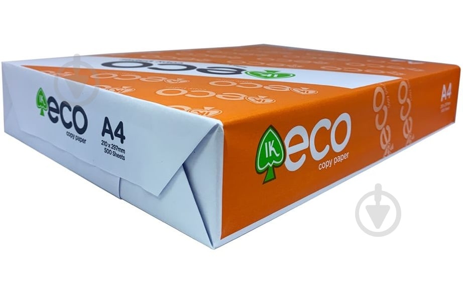 ᐉ Папір офісний IQ ECO A4 80 г/м білий 500 аркушів • Краща ціна в
