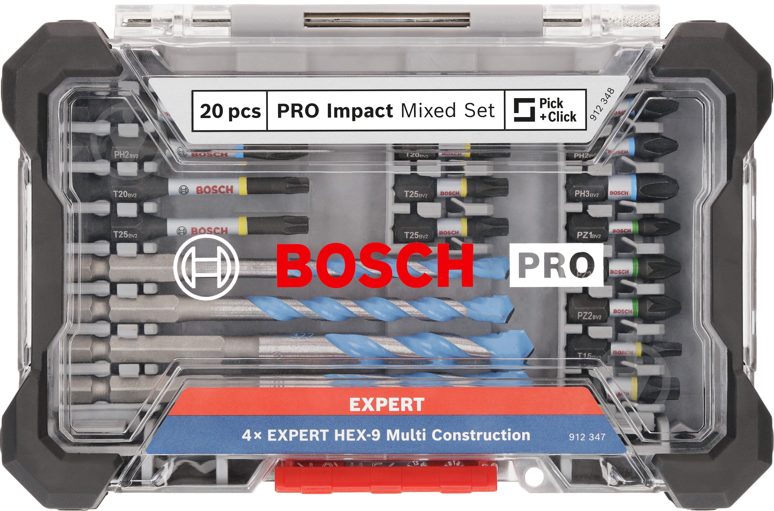 Набір біт Bosch PRO Impact Mixed 20 шт. 2608521U83 - фото 3