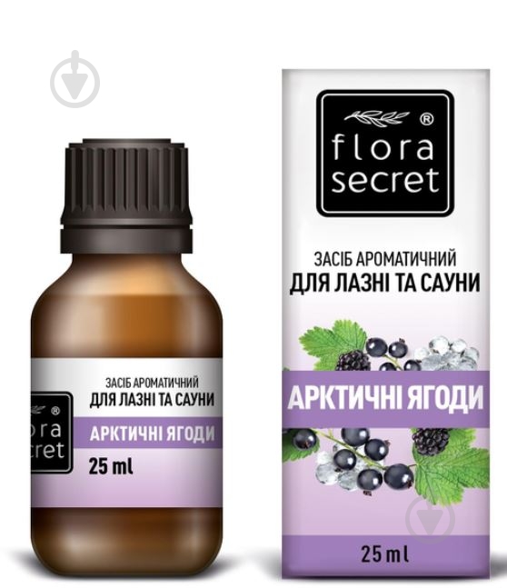 Олія для лазні та сауни Flora Secret Арктичні ягоди 25 мл - фото 1