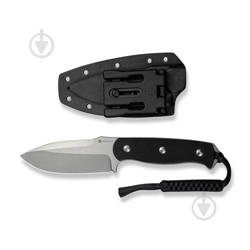 Нож Sencut Full Tang Toxodon, черный S24036-1 - фото 2 Нож Sencut Full Tang Toxodon, черный S24036-1 - фото 2