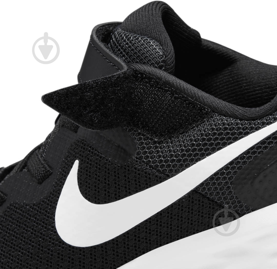 Кроссовки детские демисезонные Nike REVOLUTION 6 DD1095-003 р.34 черные - фото 11
