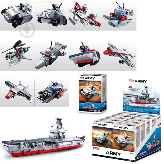 Конструктор Sluban Армія M38-B0661 - фото 1 Конструктор Sluban Армія M38-B0661 - фото 1