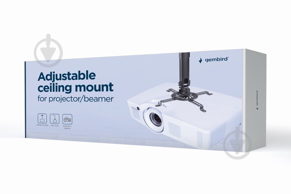 Кріплення для проектора Gembird CM-B-01 поворотно-похилі чорний - фото 10