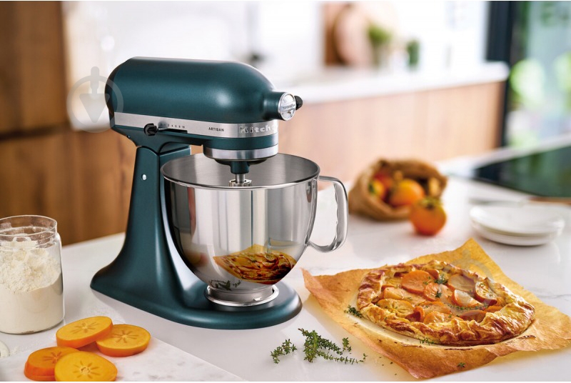 Кухонная машина KitchenAid Artisan 5KSM175PSEJP Elegance 4,8 л с откидным блоком, Juniper - фото 11 Кухонная машина KitchenAid Artisan 5KSM175PSEJP Elegance 4,8 л с откидным блоком, Juniper - фото 11