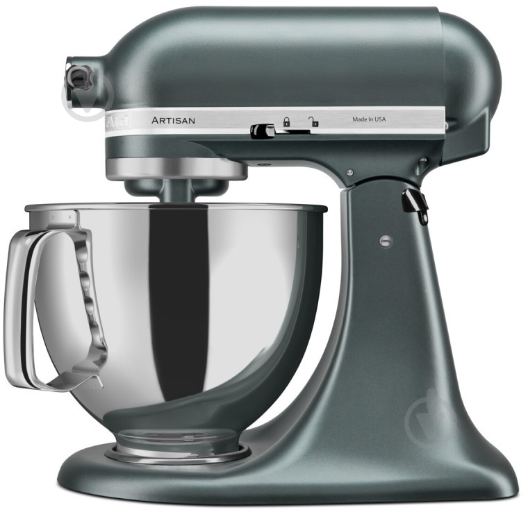 Кухонная машина KitchenAid Artisan 5KSM175PSEJP Elegance 4,8 л с откидным блоком, Juniper - фото 14 Кухонная машина KitchenAid Artisan 5KSM175PSEJP Elegance 4,8 л с откидным блоком, Juniper - фото 14