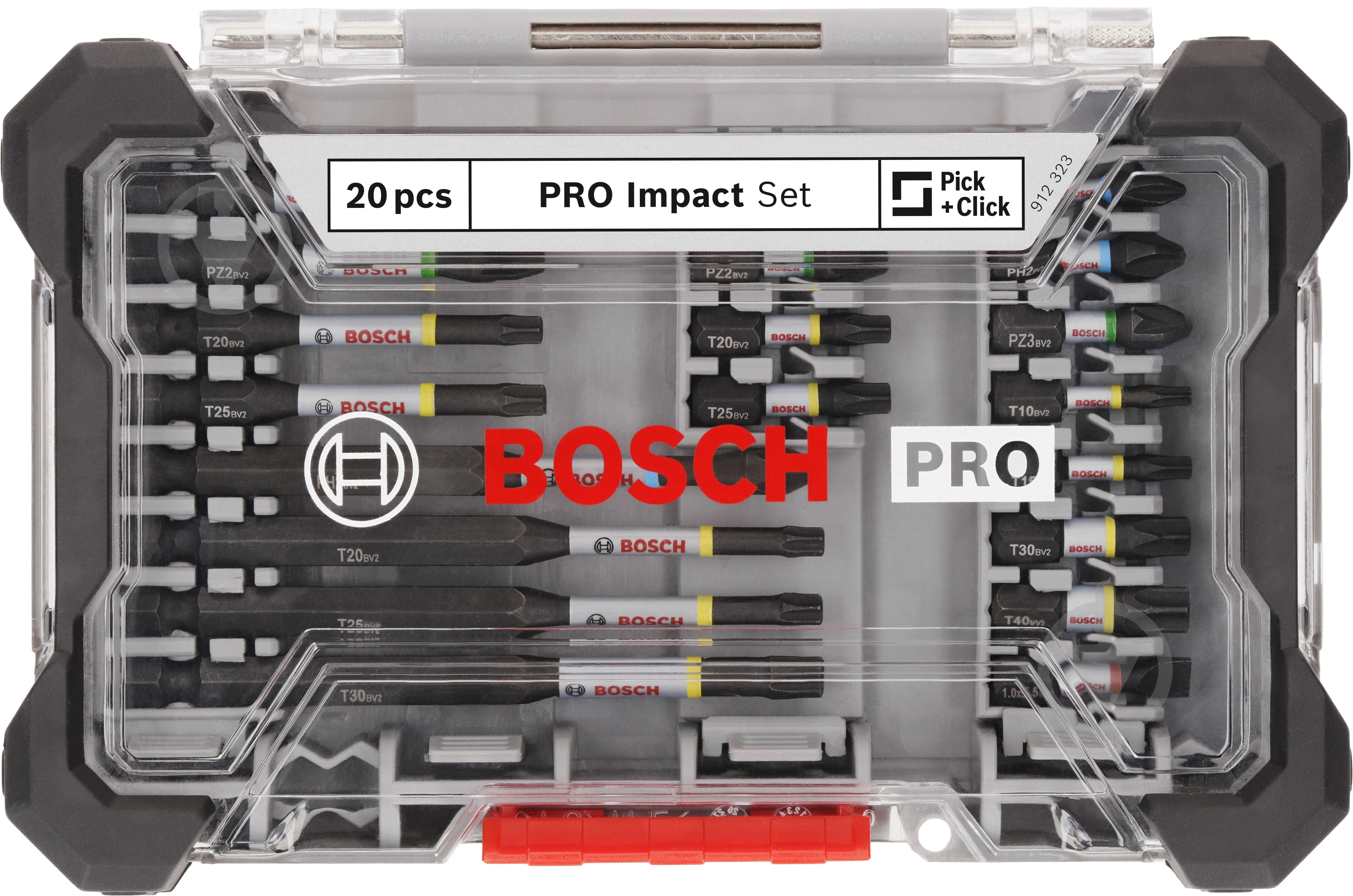 ᐉ Набір біт Bosch PRO Impact Set 20 шт. 2608521U74 • Краща ціна в