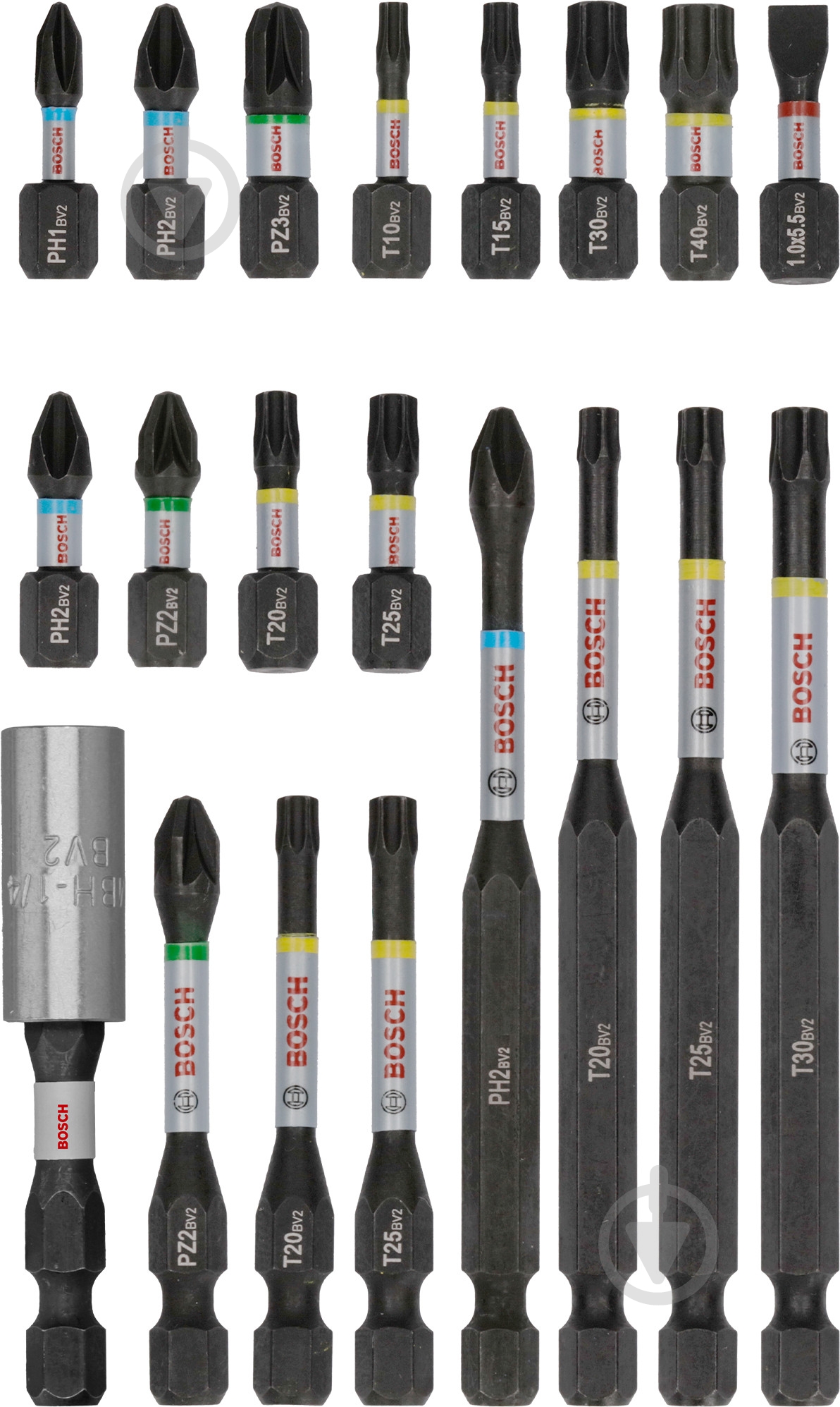ᐉ Набір біт Bosch PRO Impact Set 20 шт. 2608521U74 • Краща ціна в