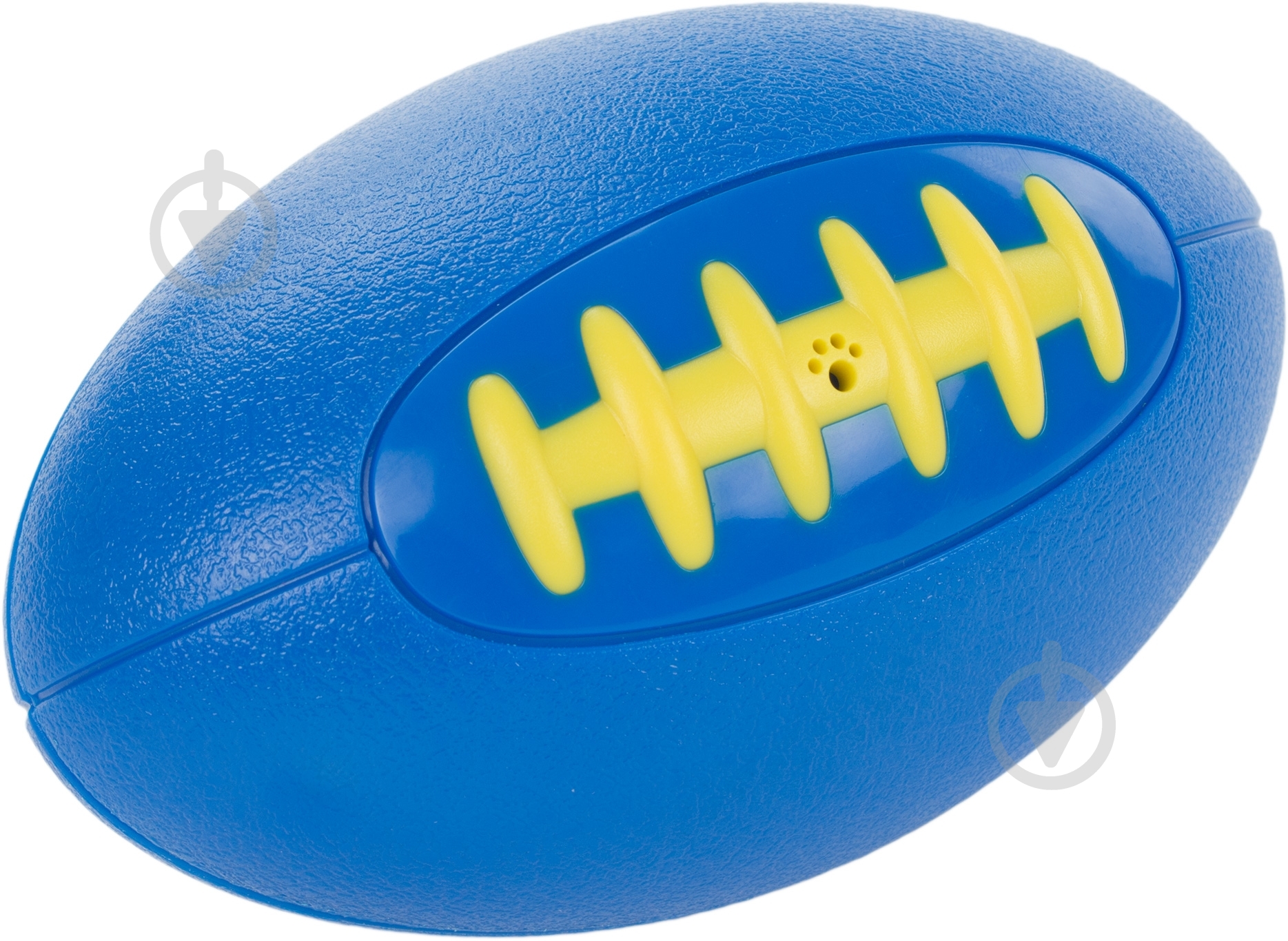 Игрушка для собак Camon Мяч-регби под лакомство 12 см - фото 1