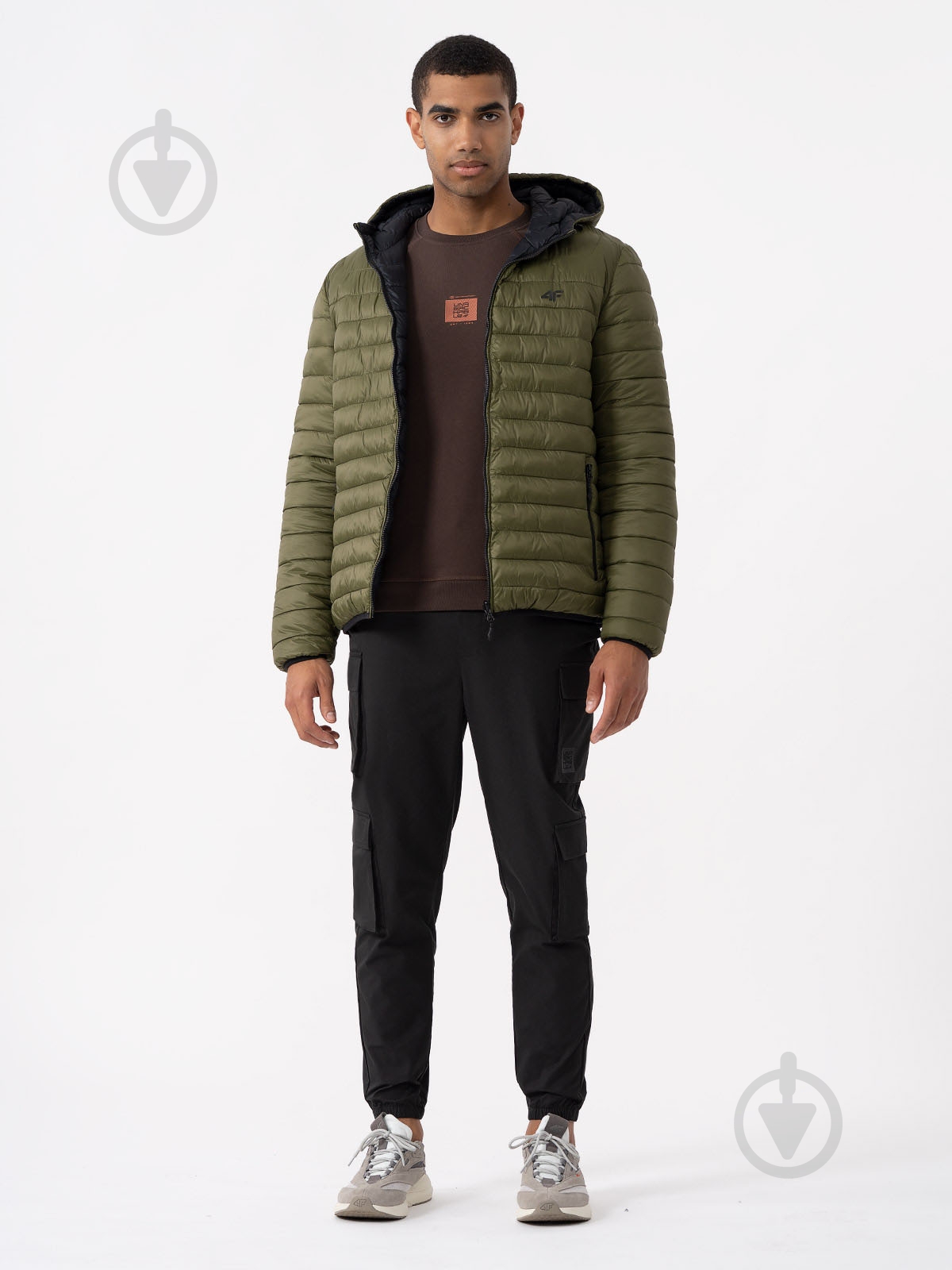 Куртка 4F DOWN JACKET M242 4FAW23TDJAM242-45S р.M черная - фото 1