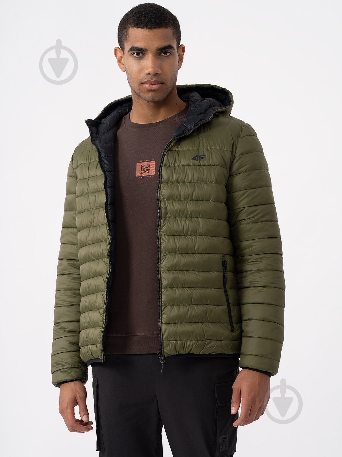 Куртка 4F DOWN JACKET M242 4FAW23TDJAM242-45S р.M черная - фото 2