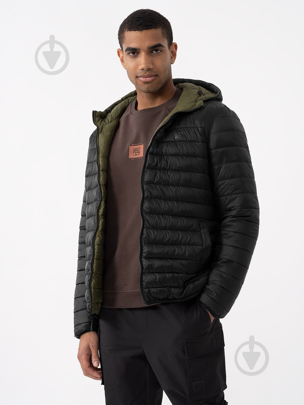 Куртка 4F DOWN JACKET M242 4FAW23TDJAM242-45S р.M черная - фото 5