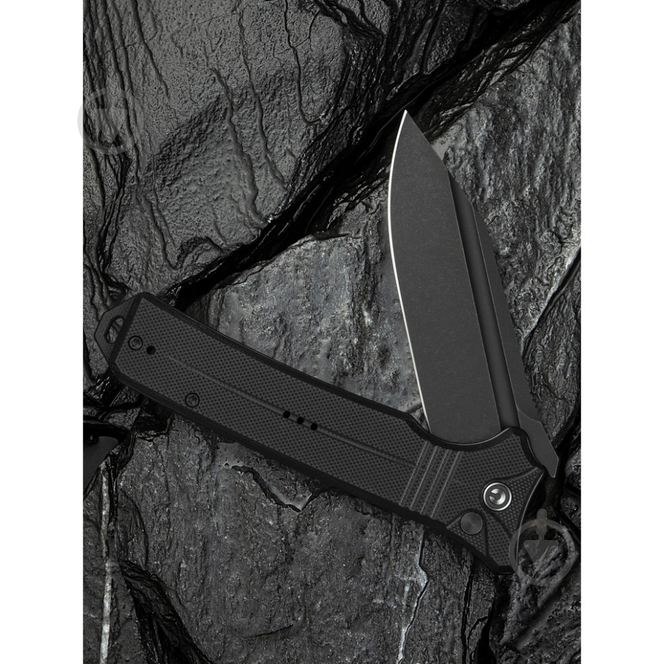 Нож складной Civivi Neurohaptic, черный C23080-1 - фото 6