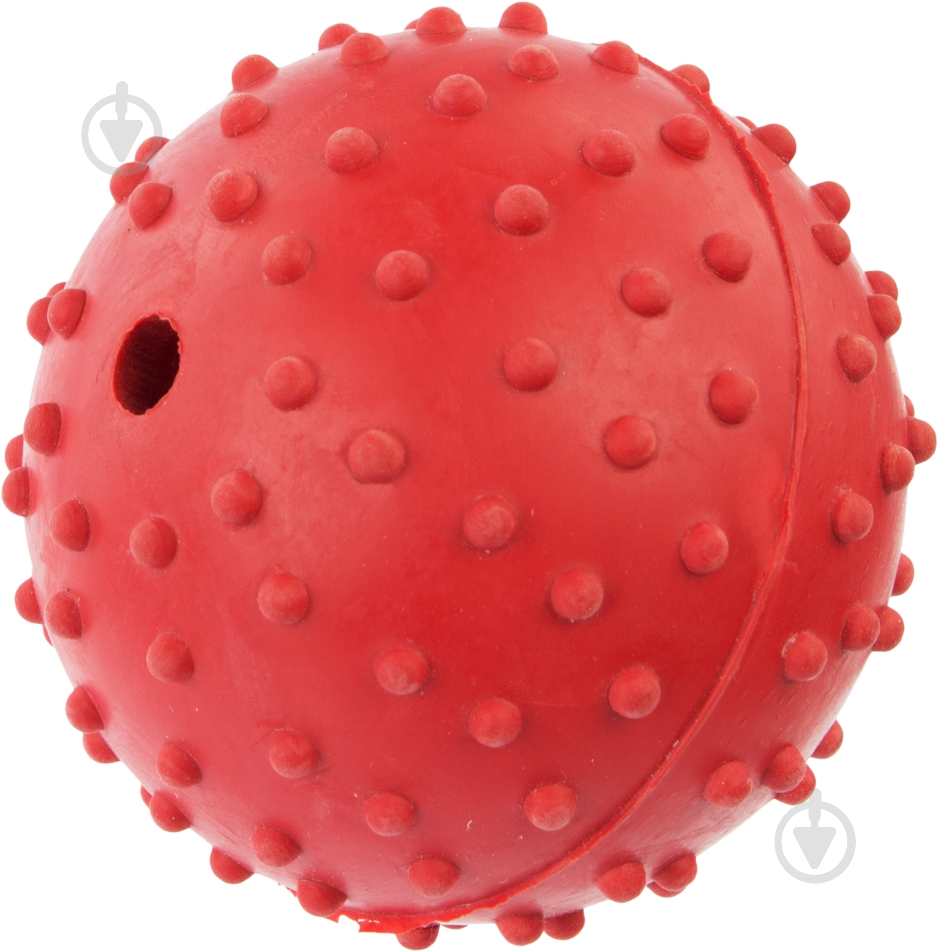 Игрушка для собак Camon Мяч с шипами и колокольчиком d7 см - фото 2