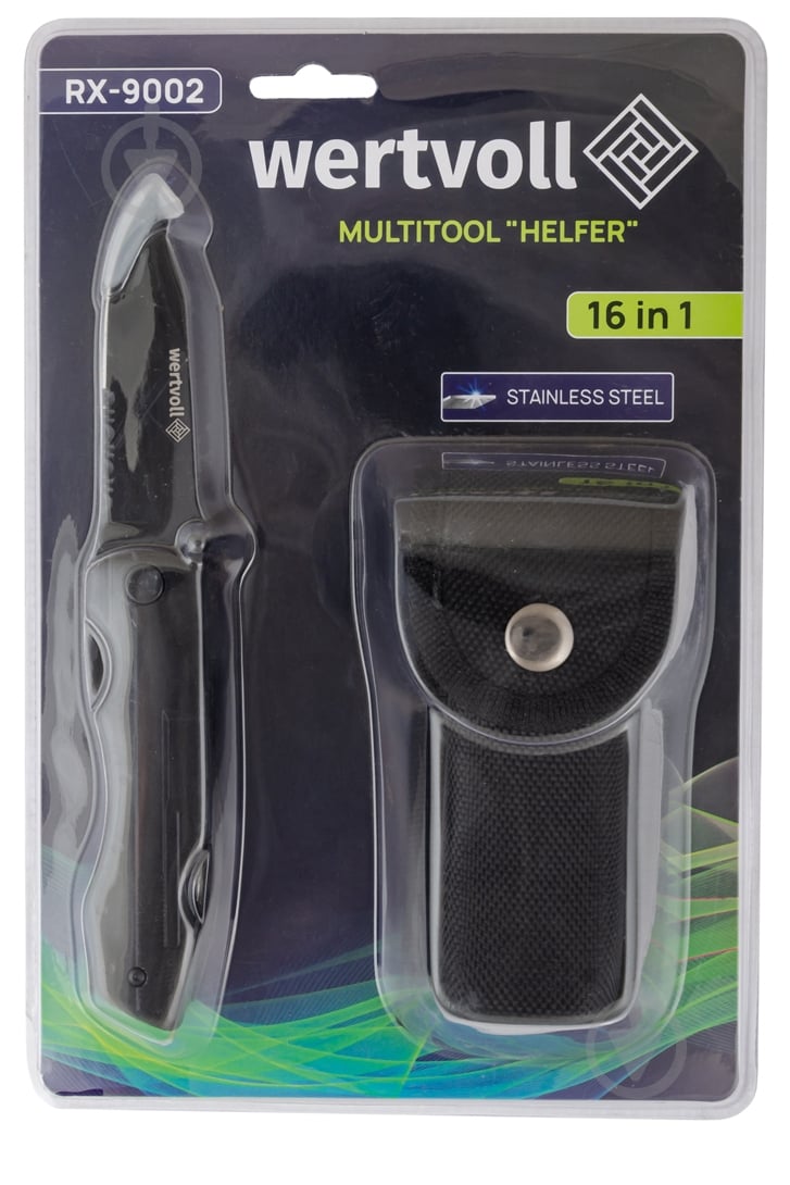 Мультитул WERTVOLL HELFER 16 в 1 RX-9002 - фото 1 Мультитул WERTVOLL HELFER 16 в 1 RX-9002 - фото 1