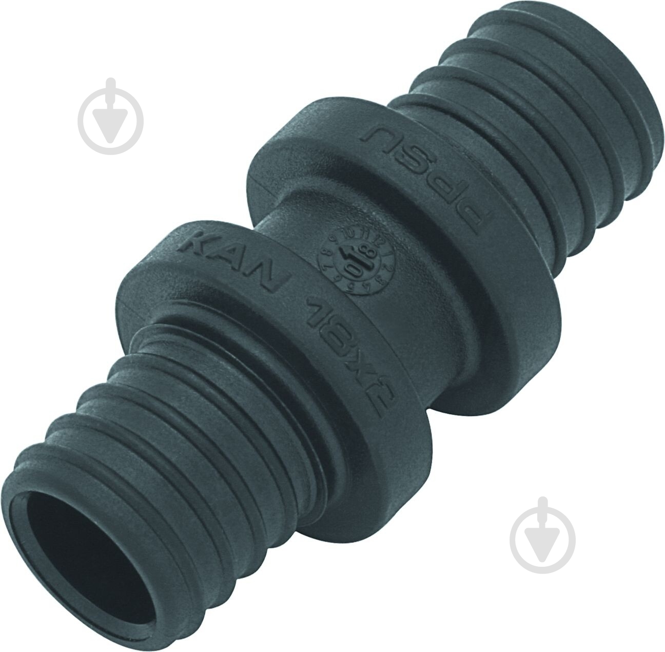 Соединитель KAN двухсторонний Push PPSU 25х3,5 - фото 1 Соединитель KAN двухсторонний Push PPSU 25х3,5 - фото 1