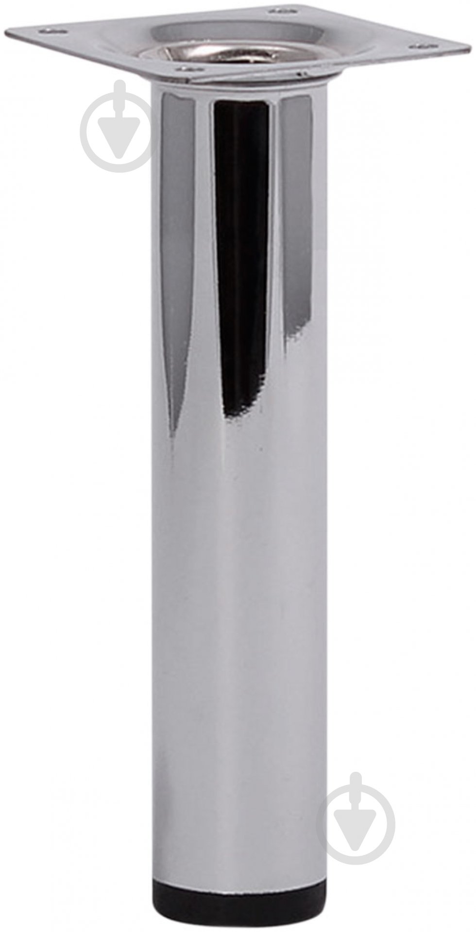 Мебельная ножка Larvij L61R15CH30 круглая d30x150 мм хромированная - фото 1 Мебельная ножка Larvij L61R15CH30 круглая d30x150 мм хромированная - фото 1