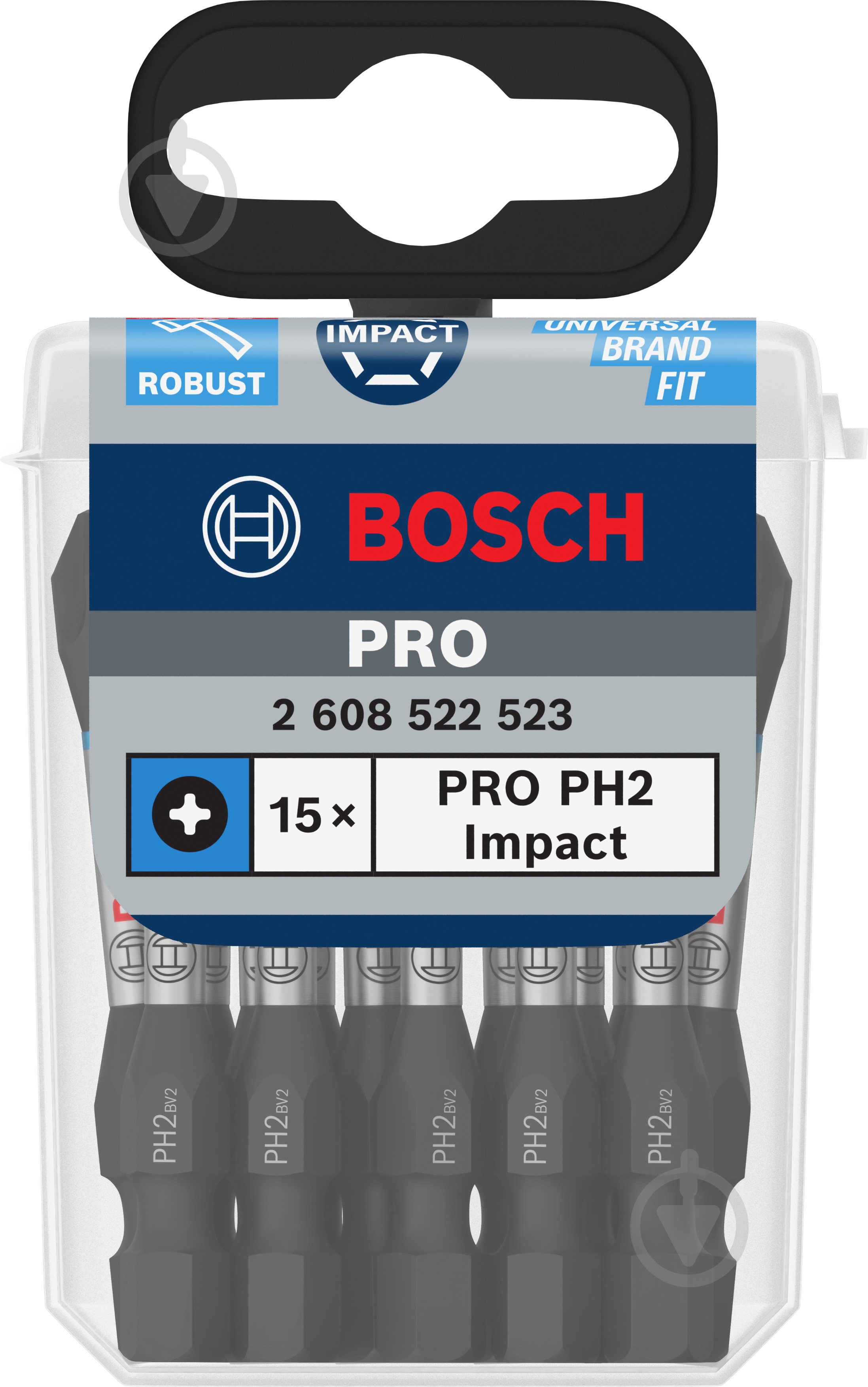Біта Bosch PRO Impact PH 55 мм 2608522523 - фото 3