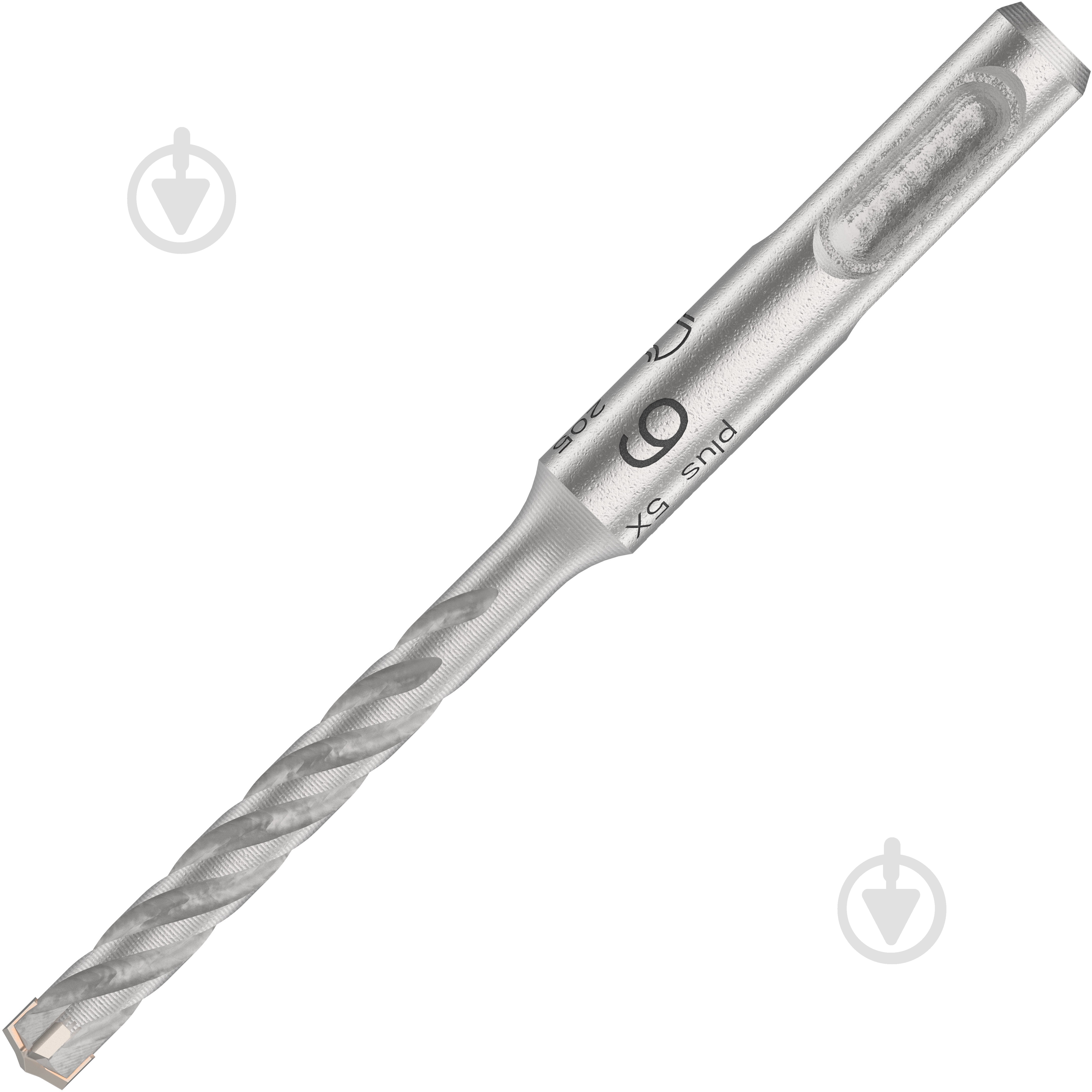 Бур Bosch 5X SDS-plus 6x50 мм 110 мм 10 шт. 2608833891 - фото 1