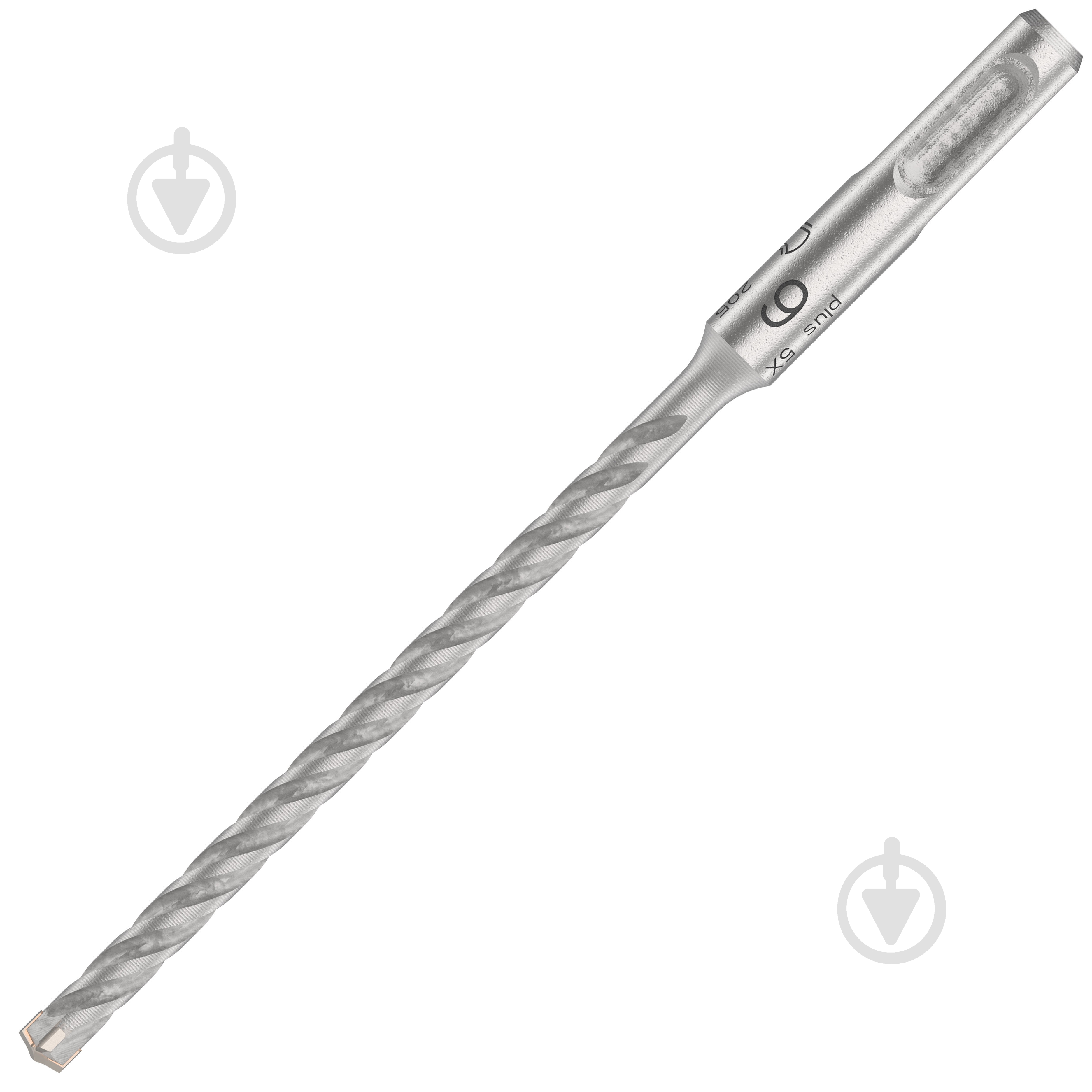 Бур Bosch 5X SDS-plus 6x100 мм 160 мм 10 шт. 2608833892 - фото 1