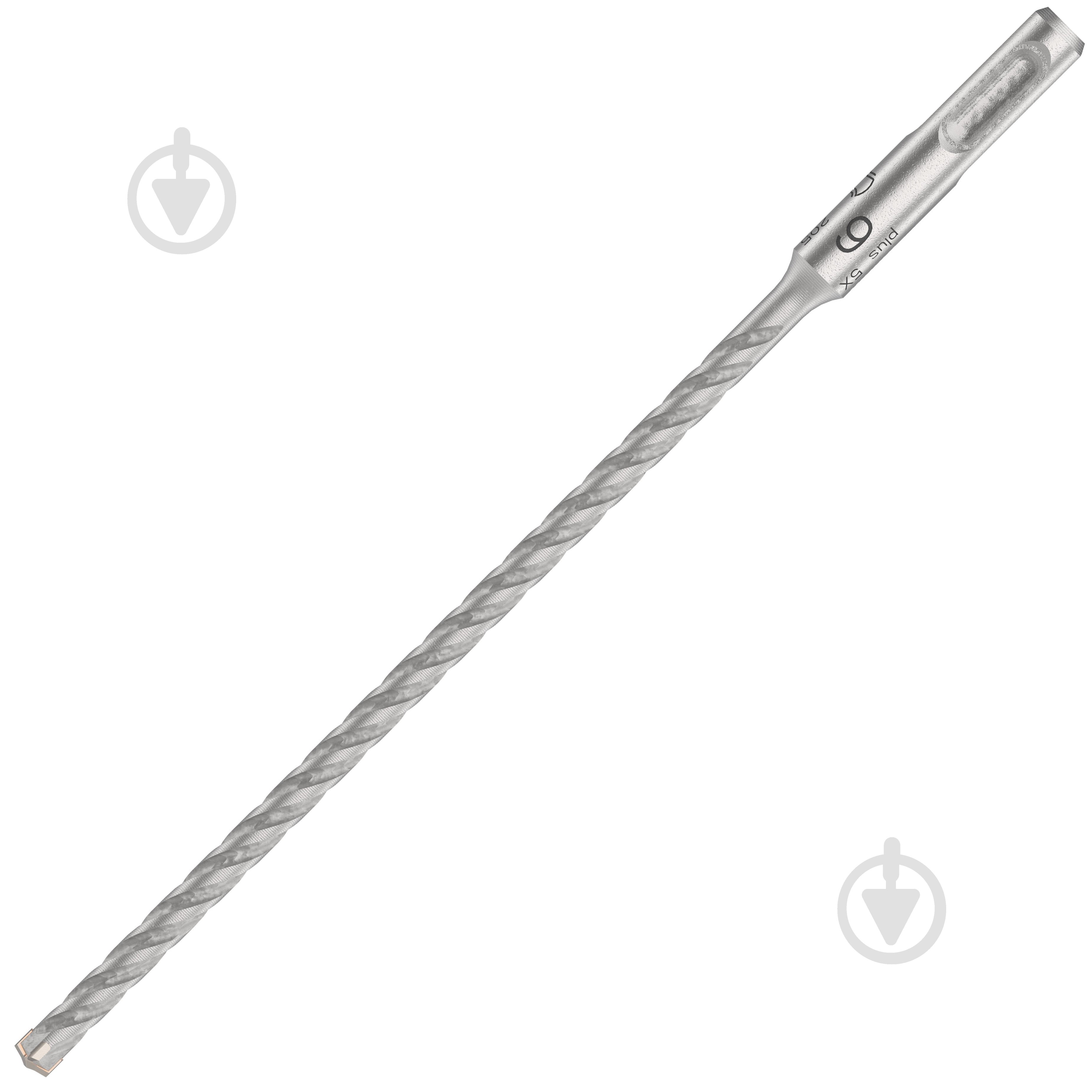 Бур Bosch 5X SDS-plus 6x150 мм 210 мм 10 шт. 2608833893 - фото 1