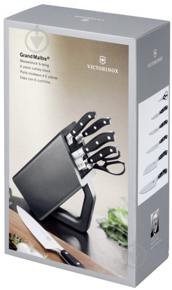 Набір ножів у колоді Victorinox 6 предметів 7.7243.6 - фото 4