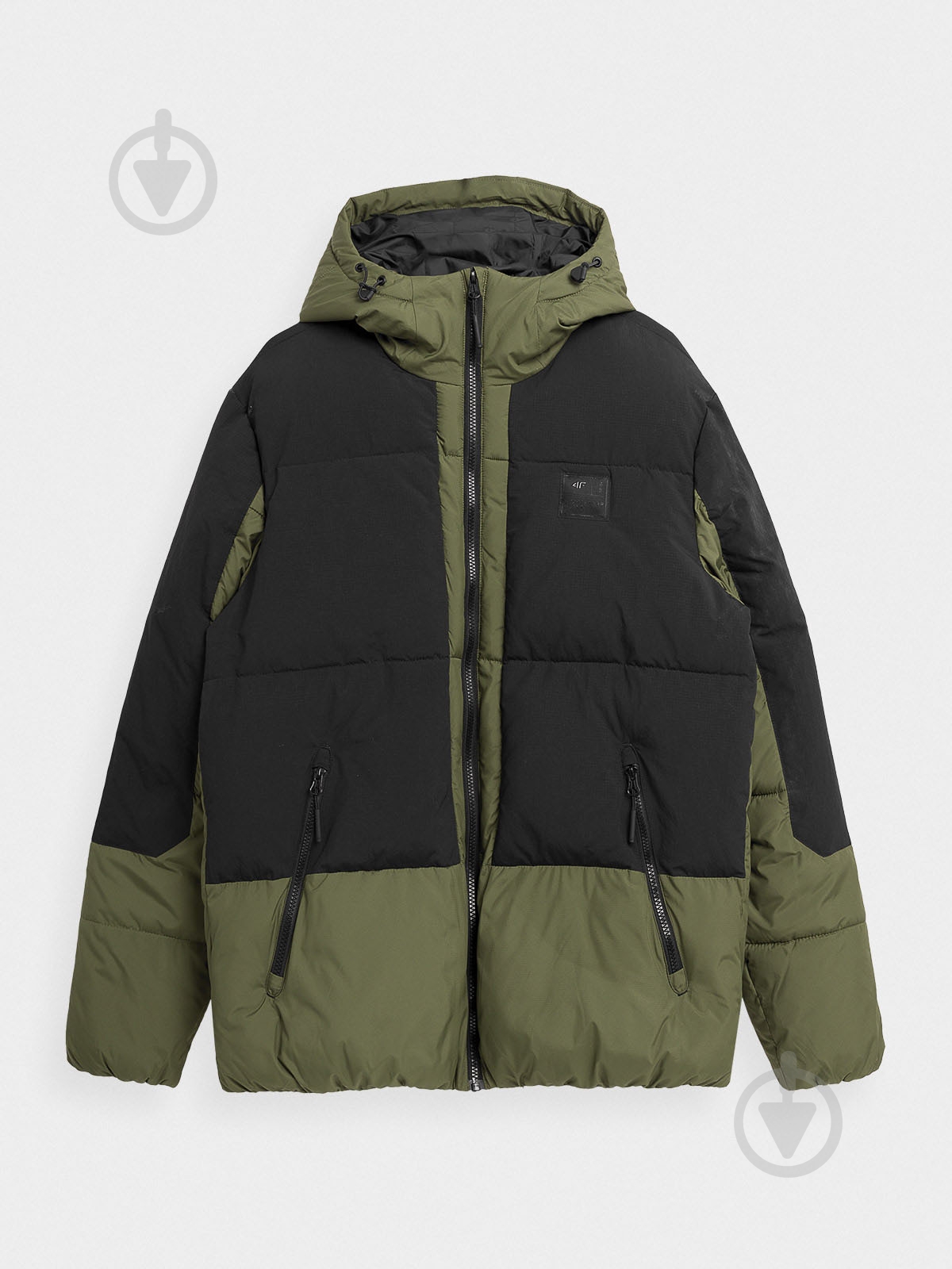 Пуховик мужской 4F DOWN JACKET M244 4FAW23TDJAM244-45S р.M зеленый - фото 4