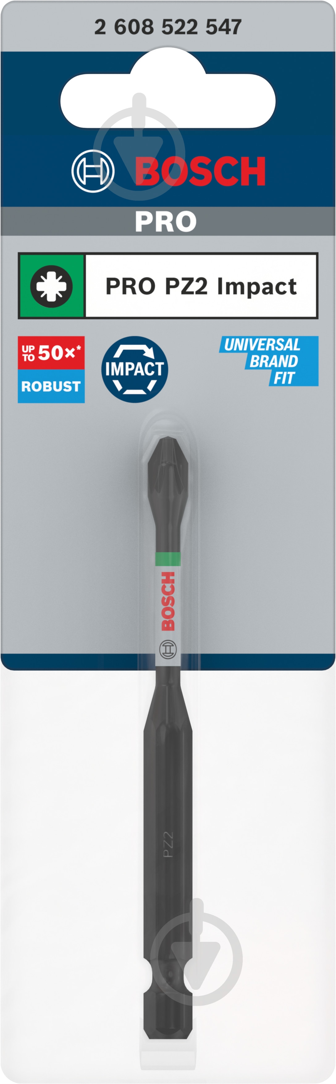 Бита Bosch PRO Impact PZ2x90 мм 2608522547 - фото 4