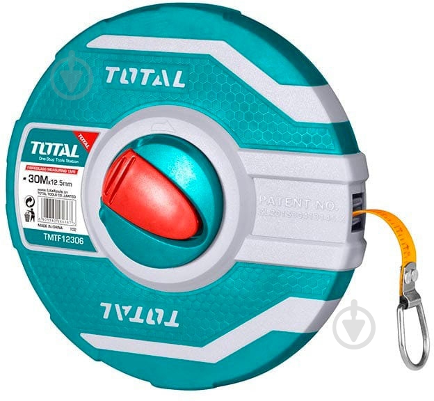 Рулетка Total TMTF13306 30  м x 12,5  мм - фото 1