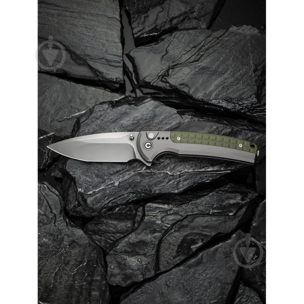 Нож складной Civivi Sentinel Strike II, сталь Nitro-V, алюминий FRN, серый C22025D-2 - фото 6 Нож складной Civivi Sentinel Strike II, сталь Nitro-V, алюминий FRN, серый C22025D-2 - фото 6